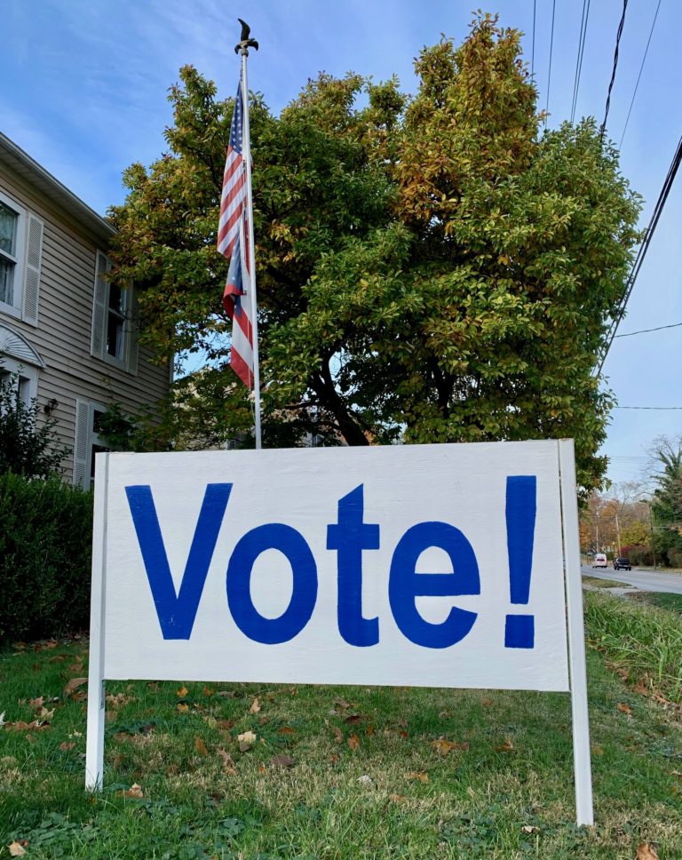 Recycle your yard signs David Robinson Blog